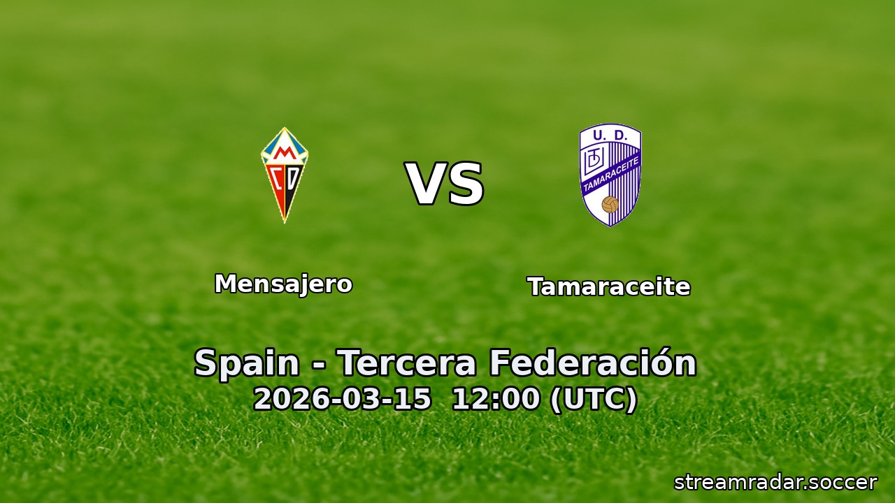 Mensajero vs Tamaraceite