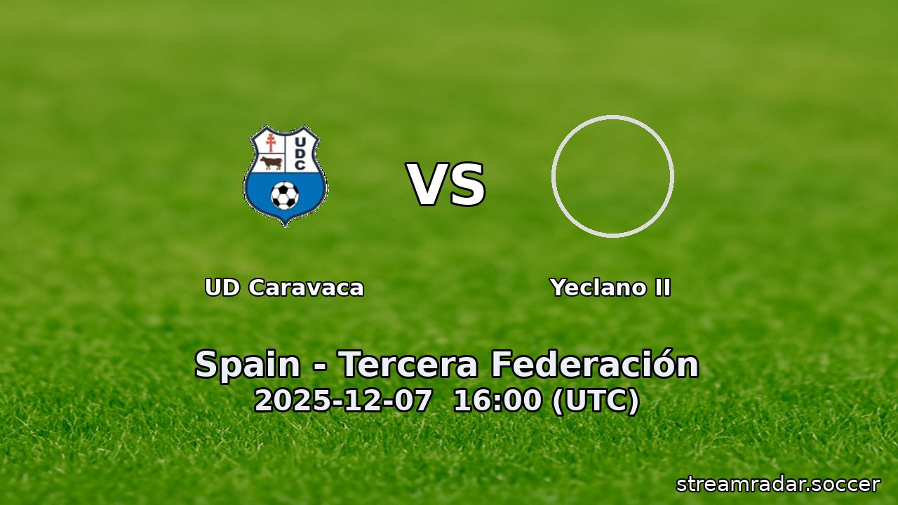 UD Caravaca vs Yeclano II