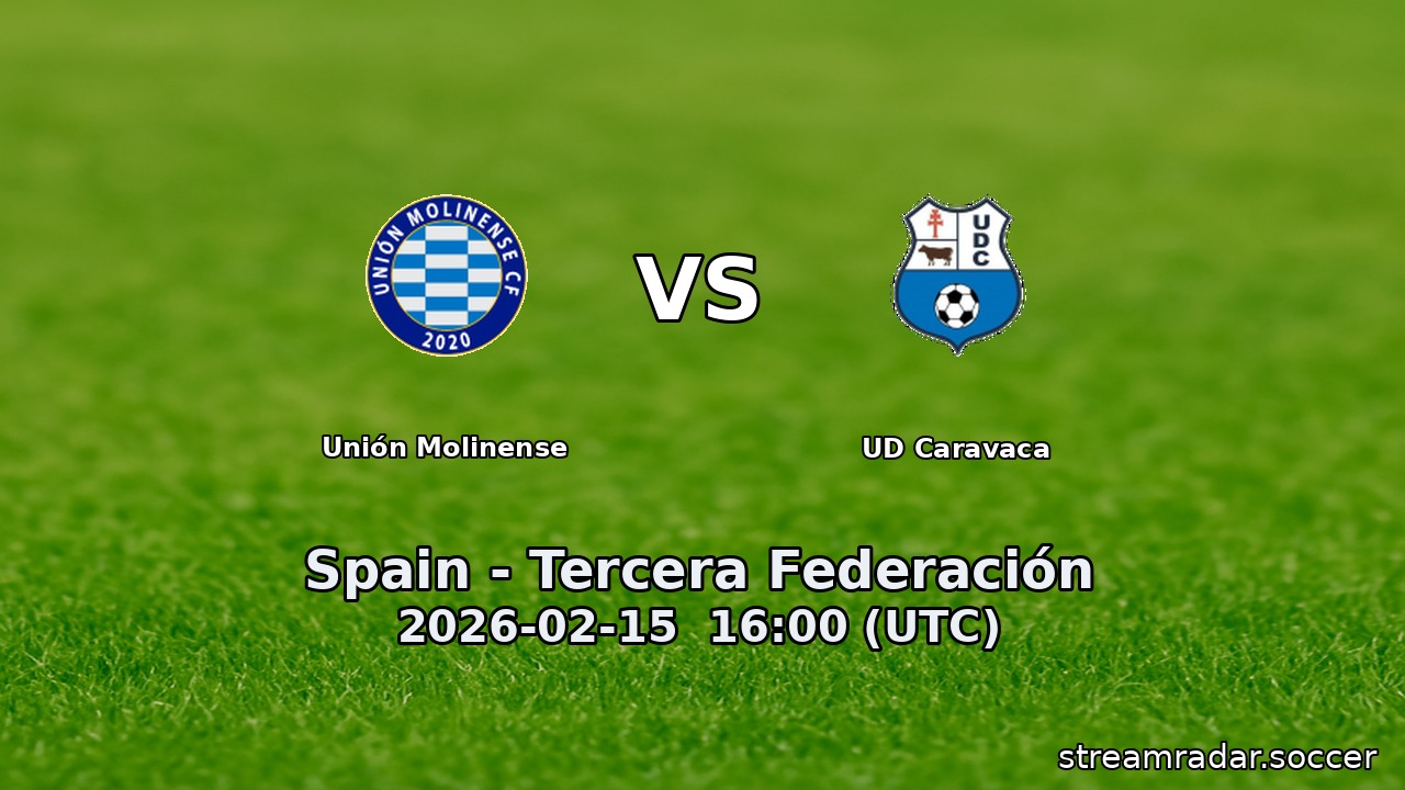 Unión Molinense vs UD Caravaca