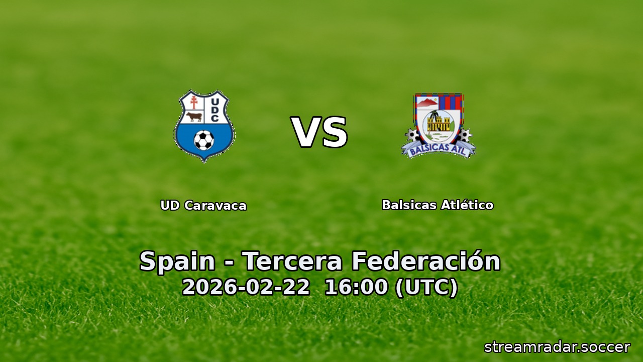 UD Caravaca vs Balsicas Atlético