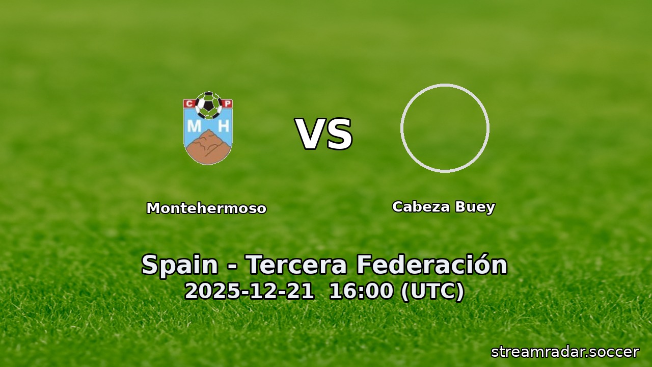 Montehermoso vs Cabeza Buey