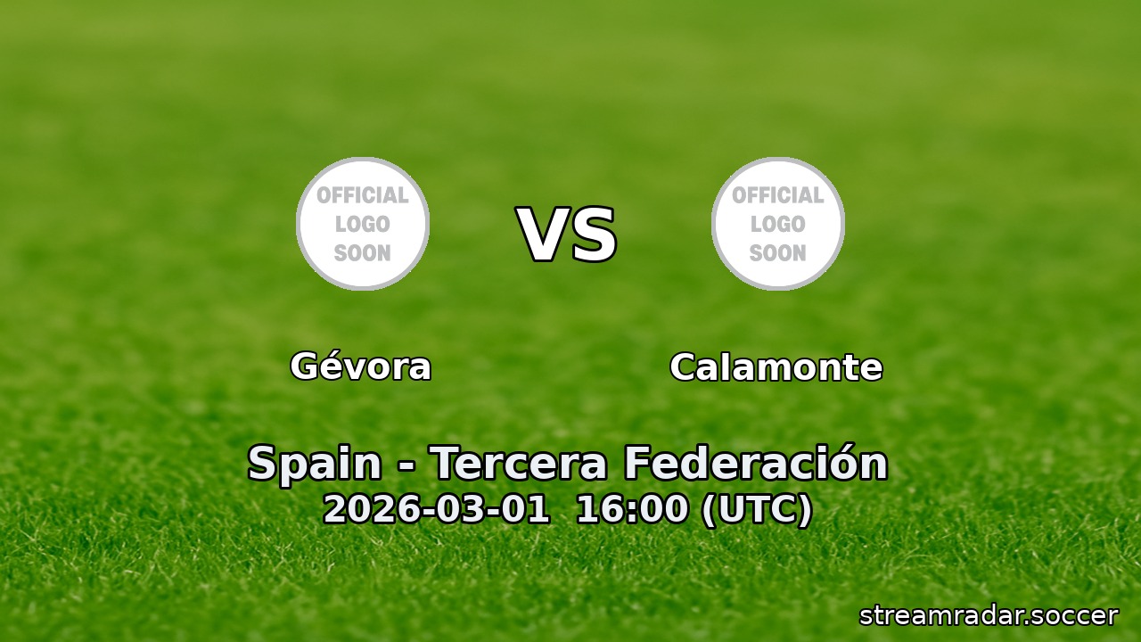 Gévora vs Calamonte