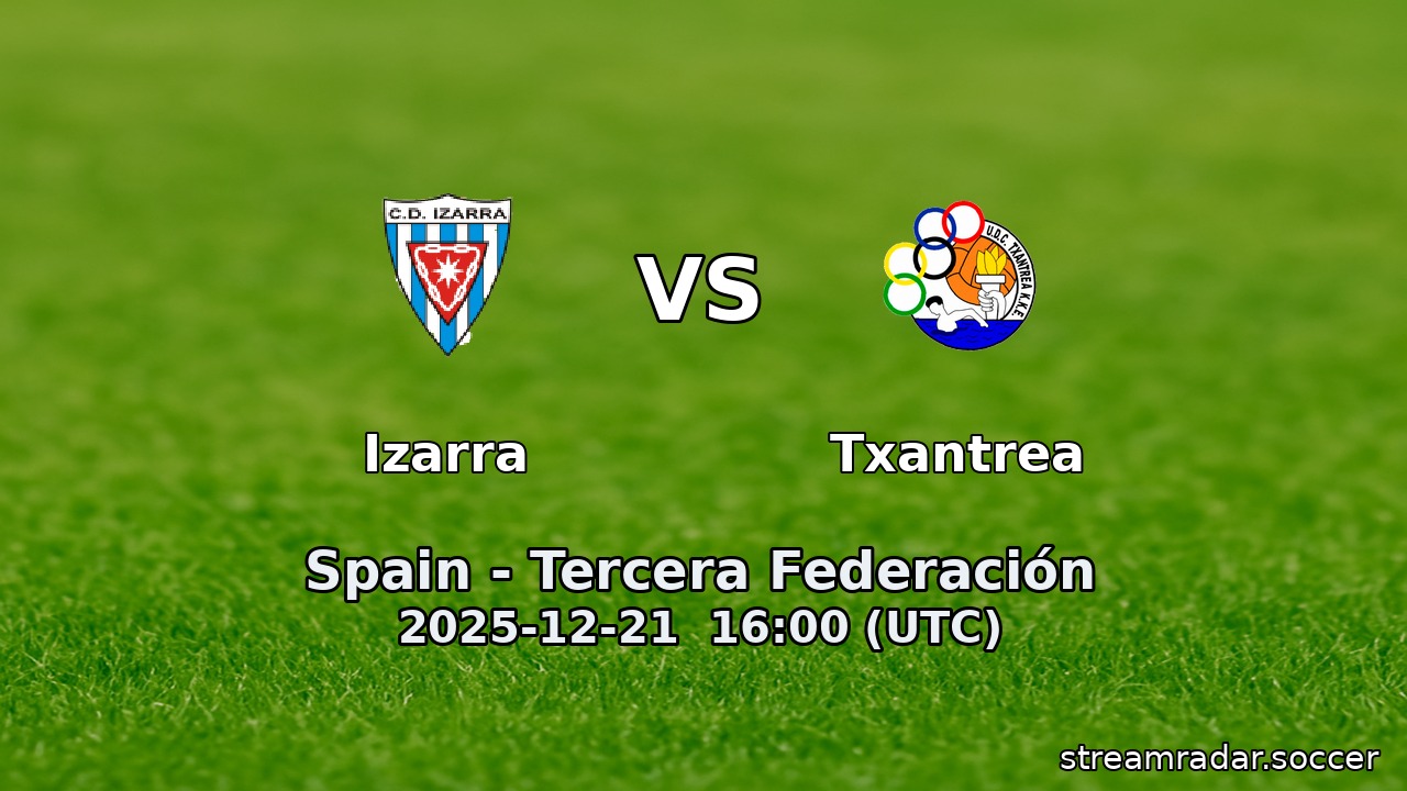 Izarra vs Txantrea