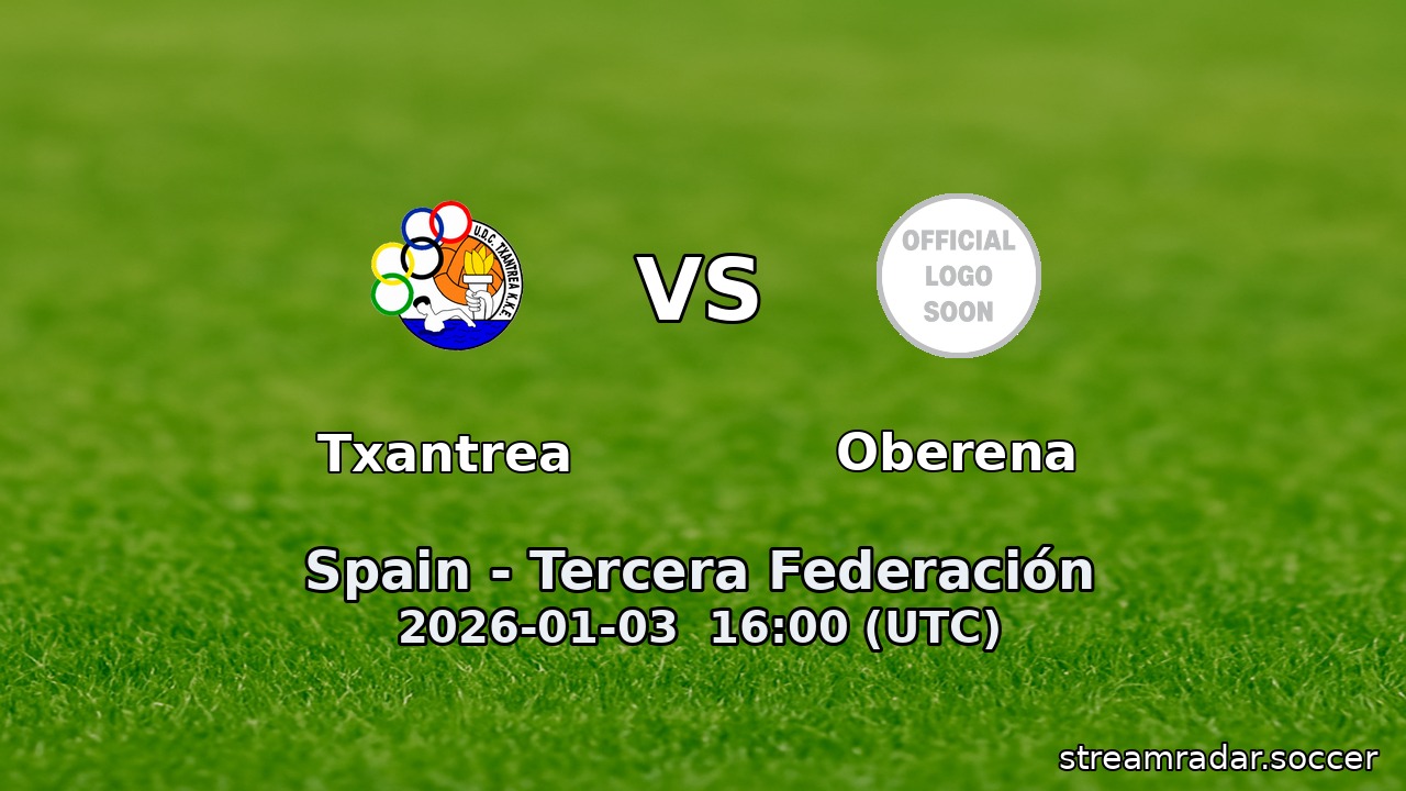Txantrea vs Oberena