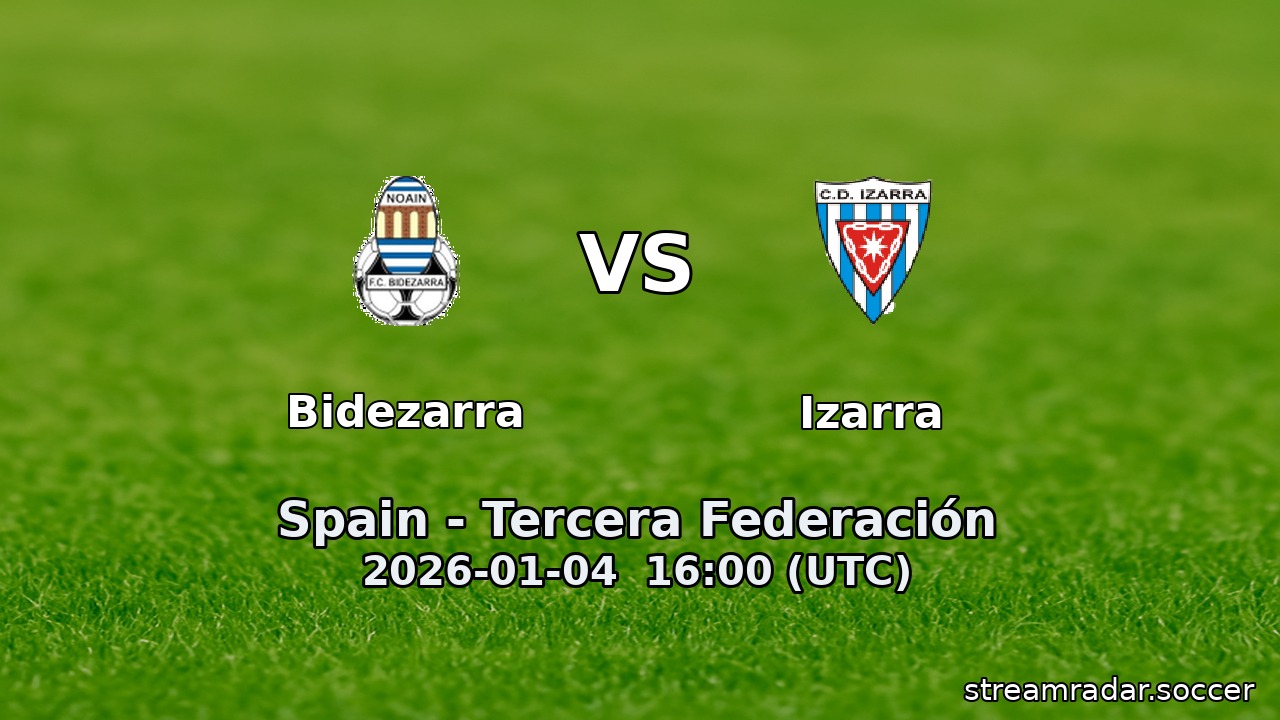 Bidezarra vs Izarra