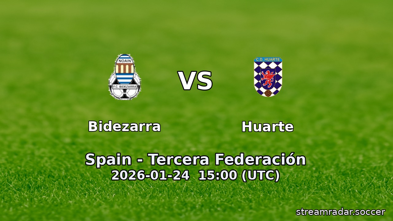 Bidezarra vs Huarte