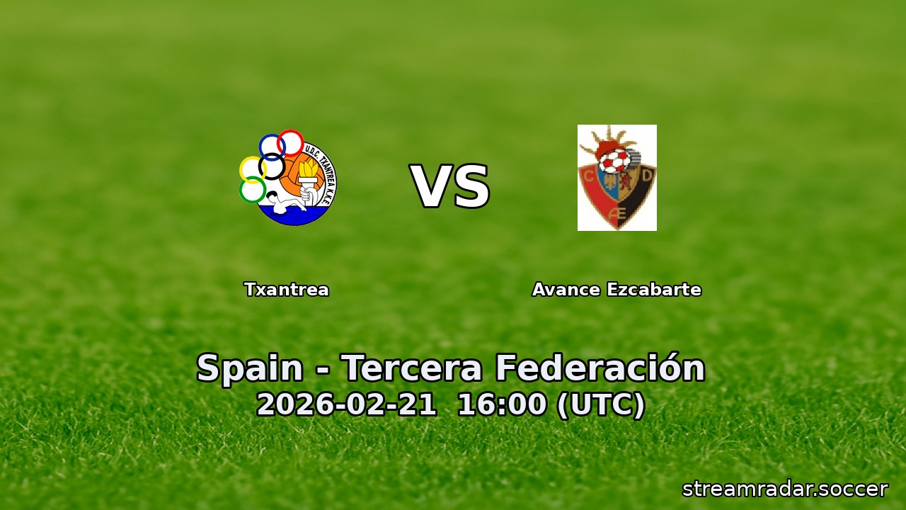 Txantrea vs Avance Ezcabarte
