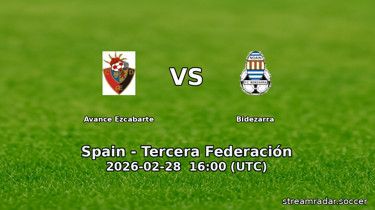 Avance Ezcabarte vs Bidezarra