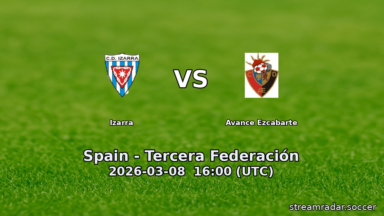 Izarra vs Avance Ezcabarte