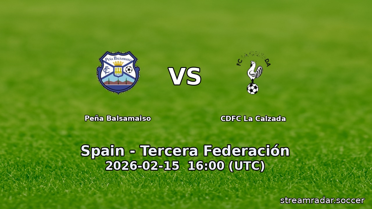 Peña Balsamaiso vs CDFC La Calzada