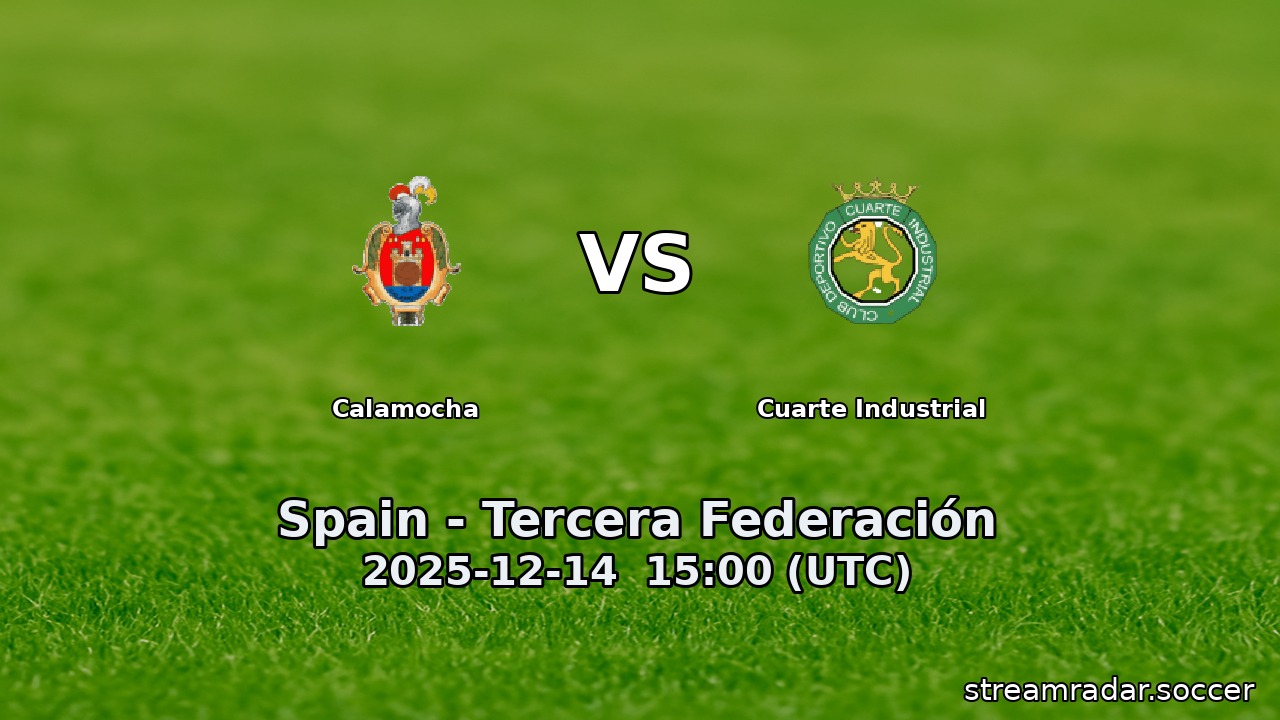 Calamocha vs Cuarte Industrial