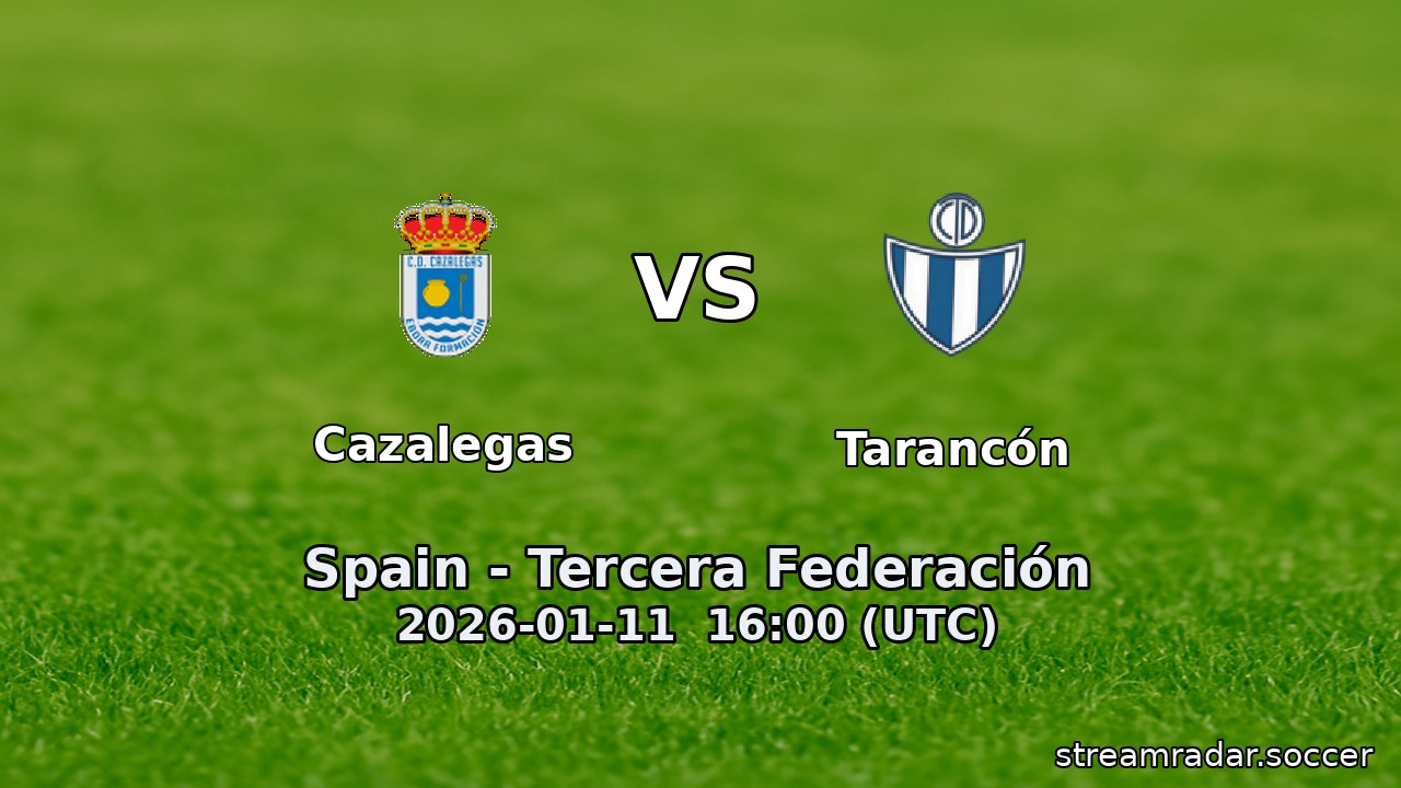 Cazalegas vs Tarancón