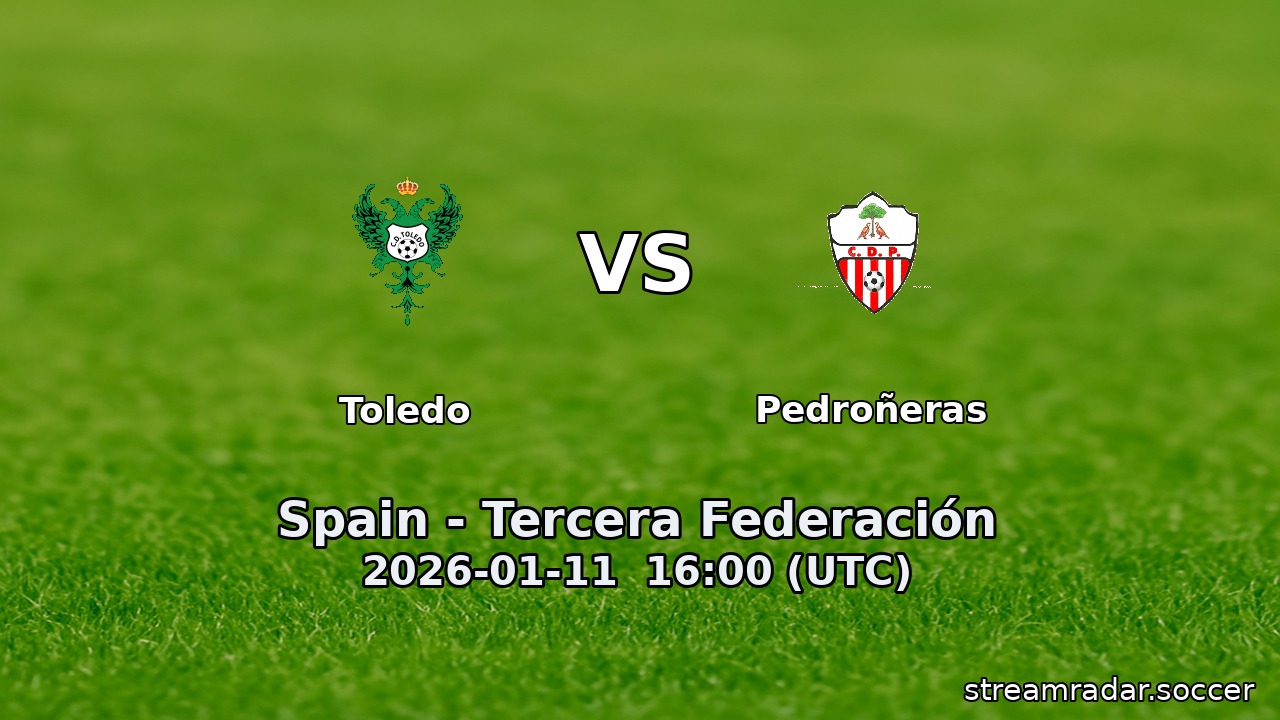Toledo vs Pedroñeras