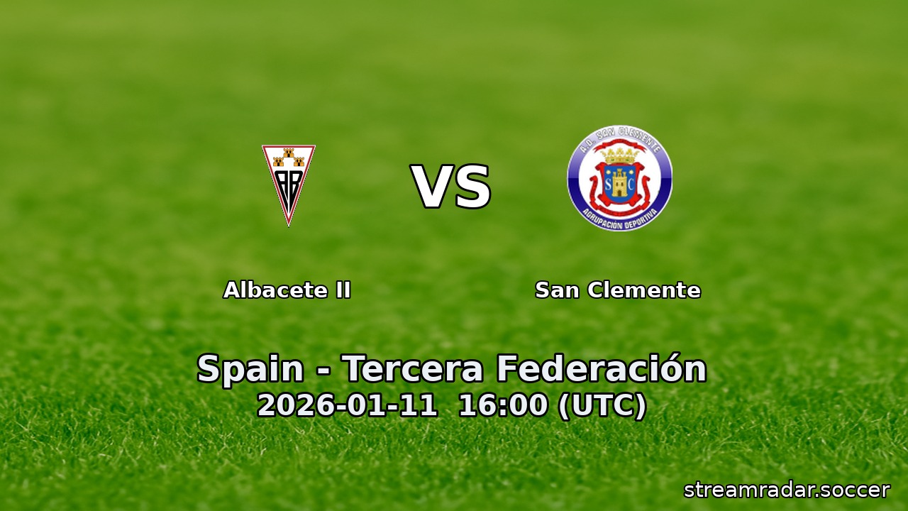 Albacete II vs San Clemente