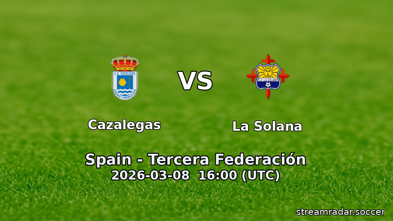 Cazalegas vs La Solana