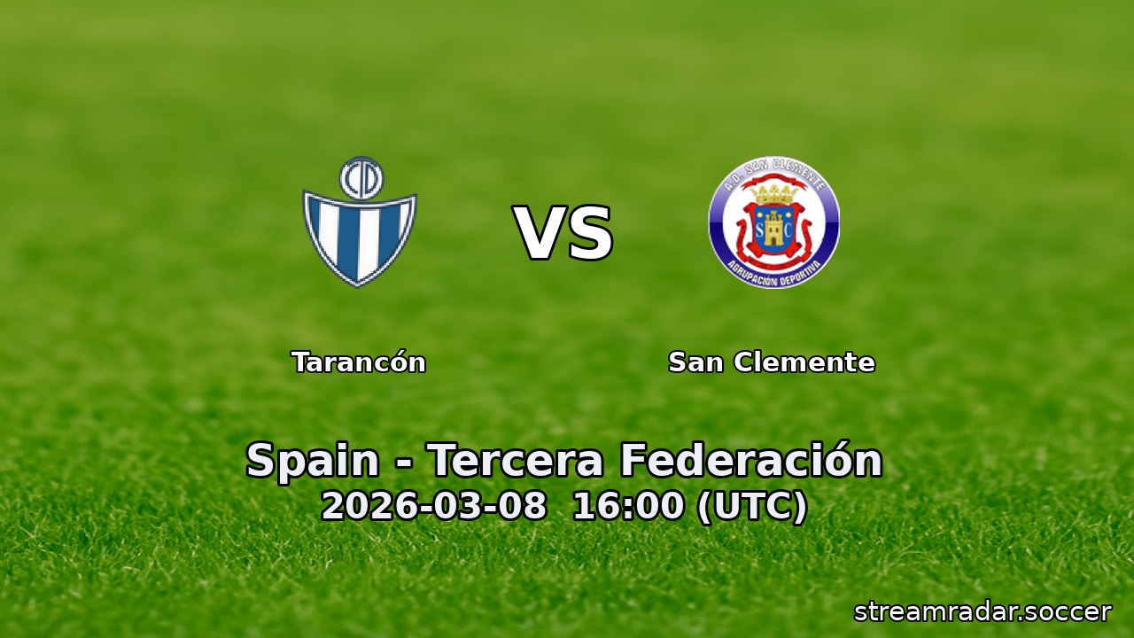 Tarancón vs San Clemente