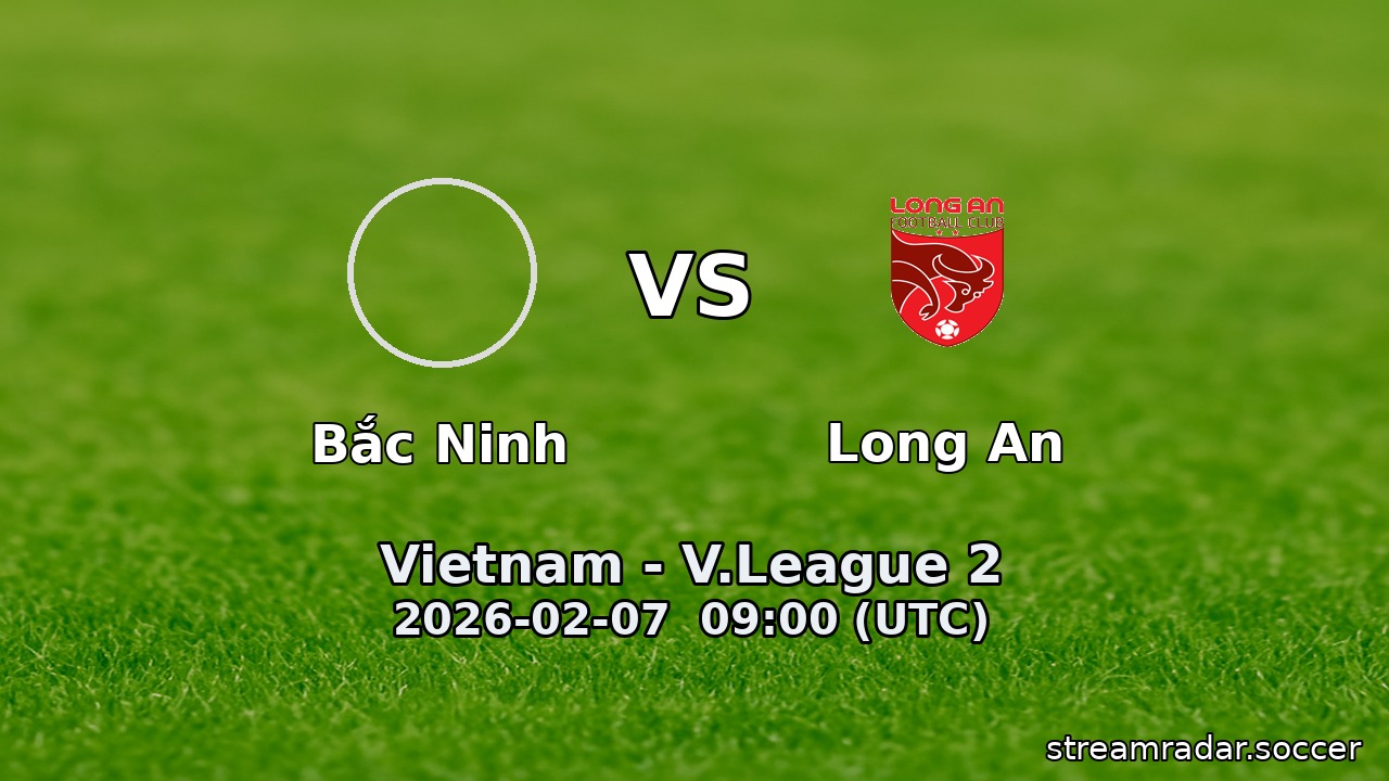 Bắc Ninh vs Long An
