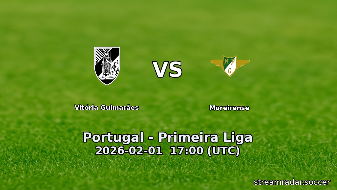 Vitória Guimarães vs Moreirense