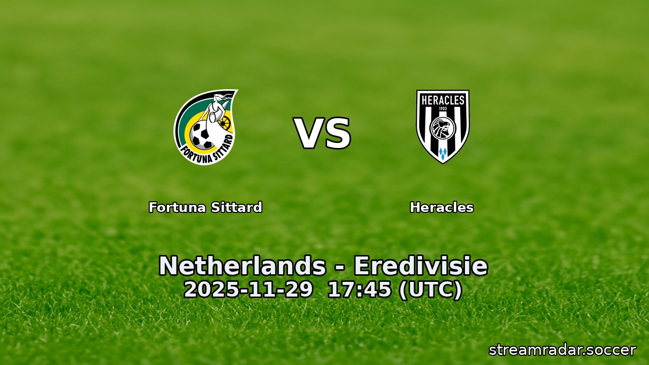 Fortuna Sittard vs Heracles