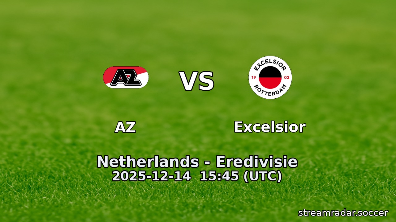 AZ vs Excelsior