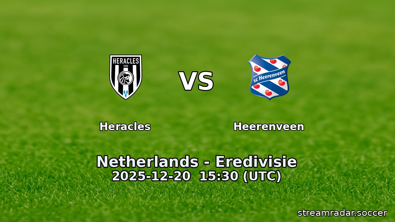 Heracles vs Heerenveen