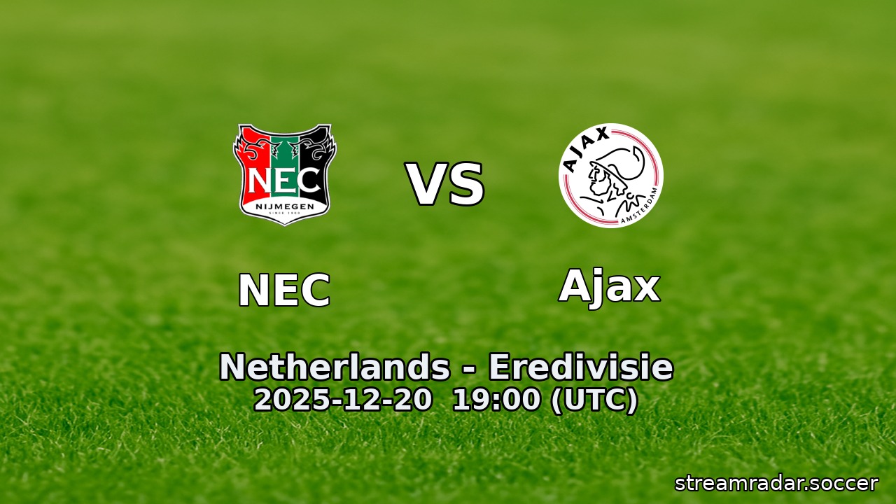 NEC vs Ajax