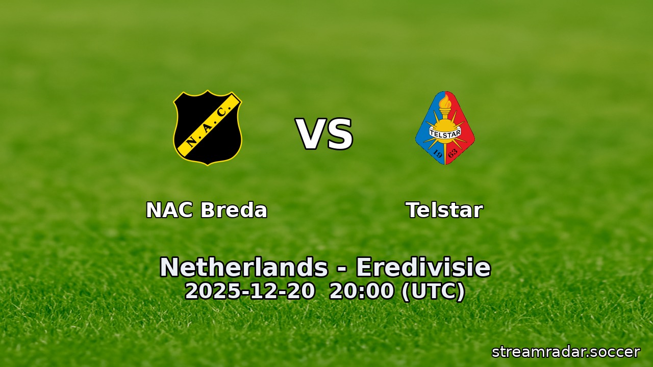 NAC Breda vs Telstar