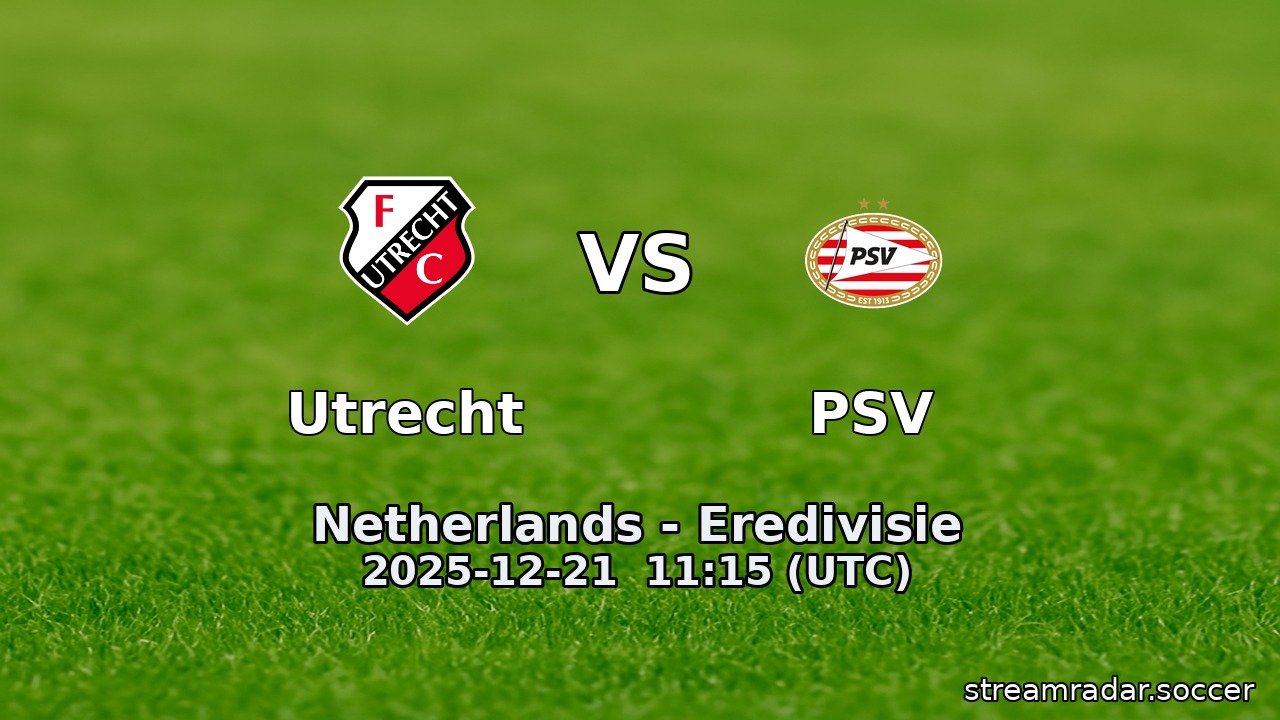 Utrecht vs PSV