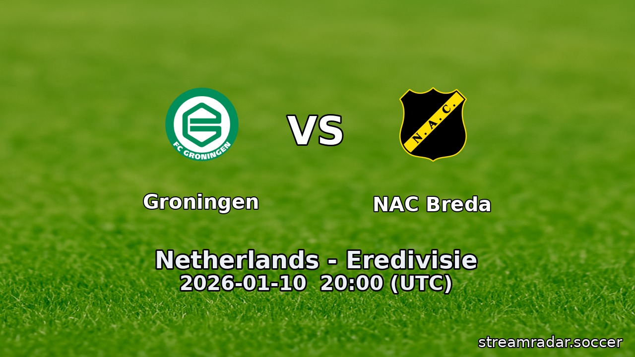 Groningen vs NAC Breda