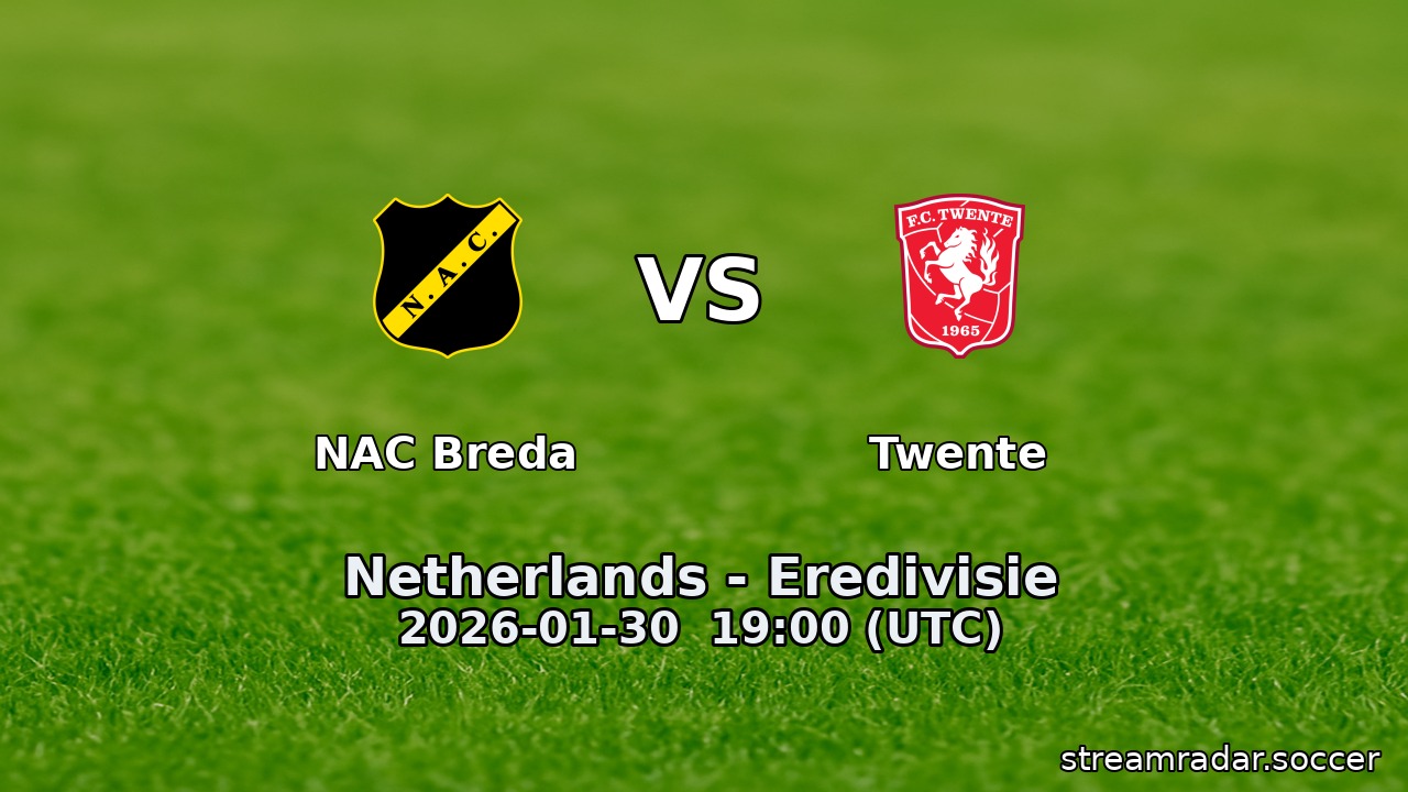 NAC Breda vs Twente