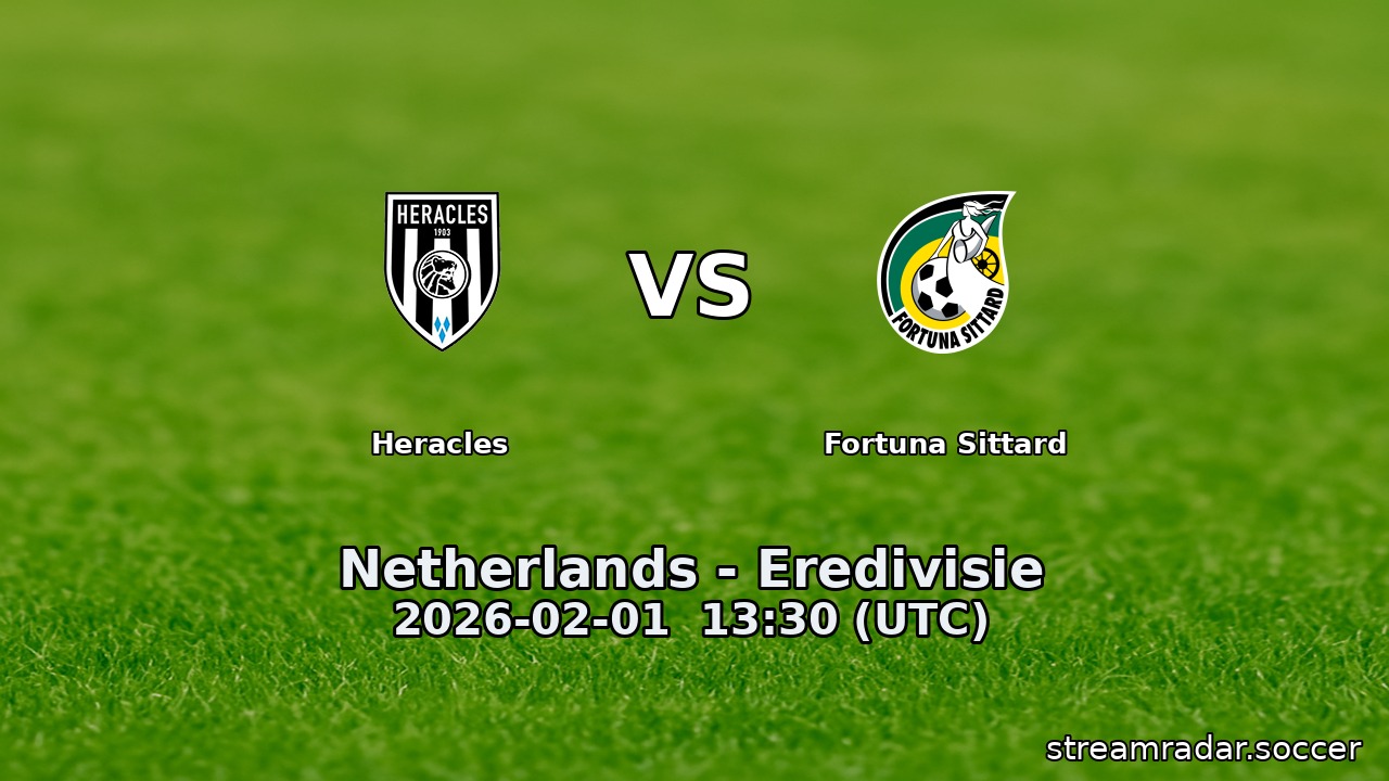 Heracles vs Fortuna Sittard