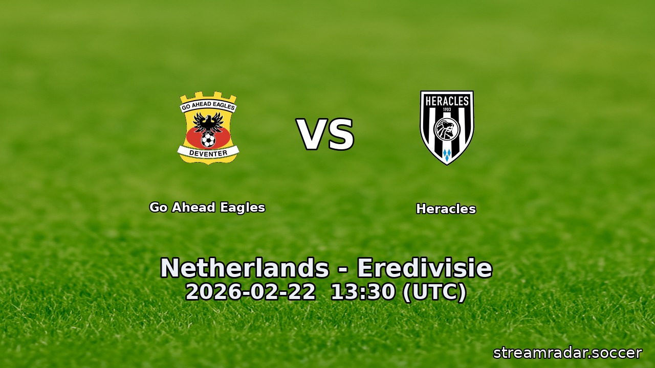 Go Ahead Eagles vs Heracles
