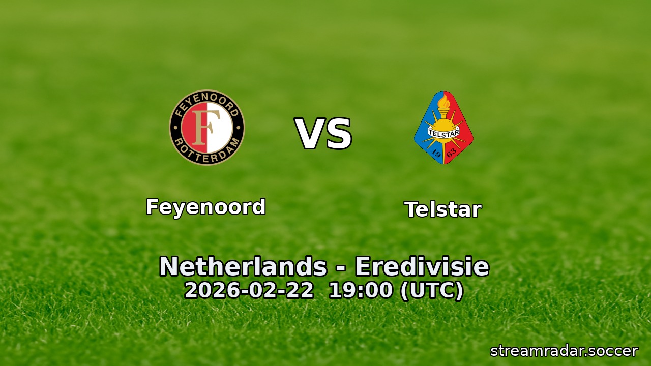 Feyenoord vs Telstar