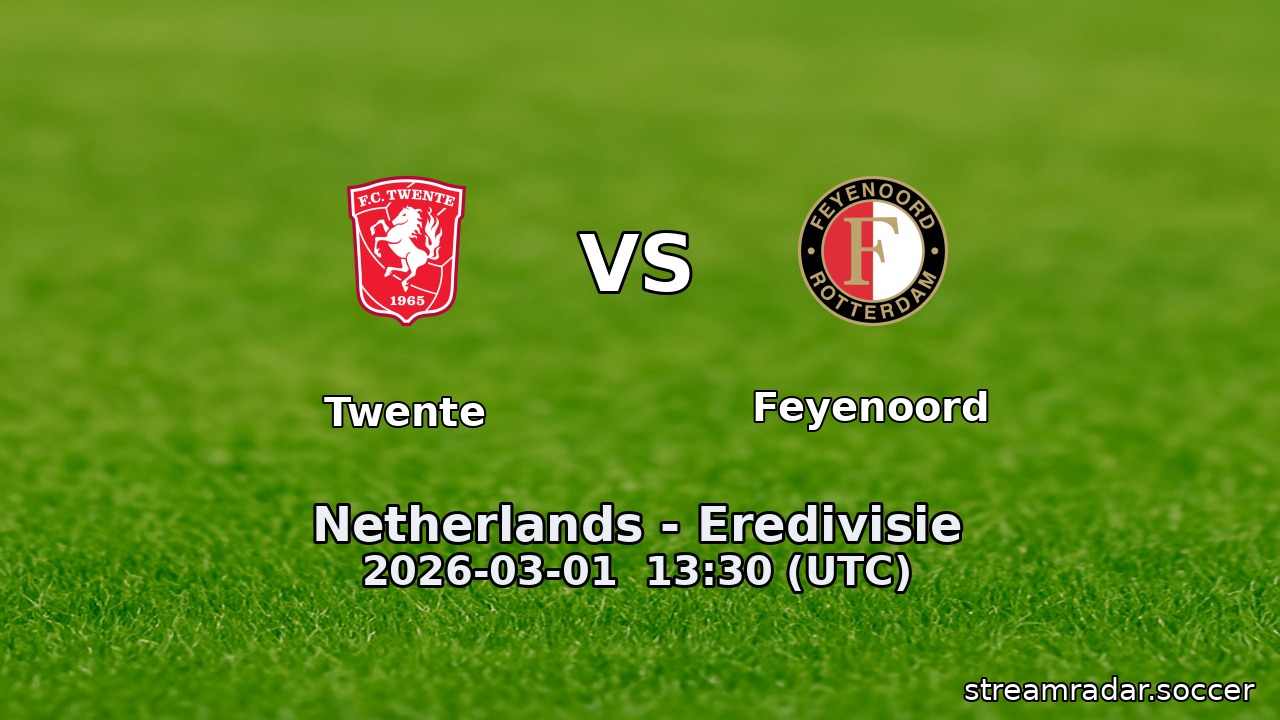 Twente vs Feyenoord