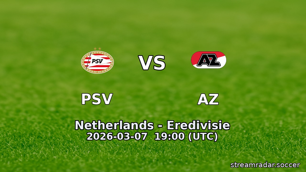 PSV vs AZ
