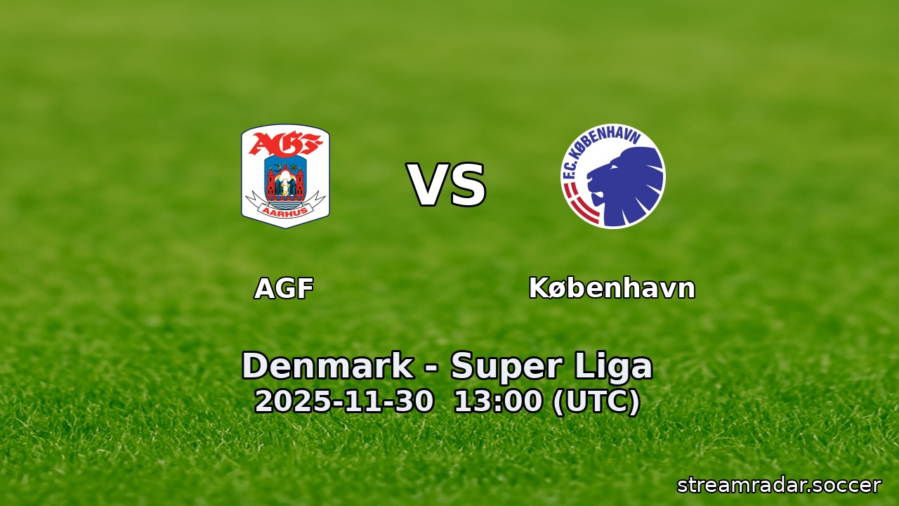 AGF vs København