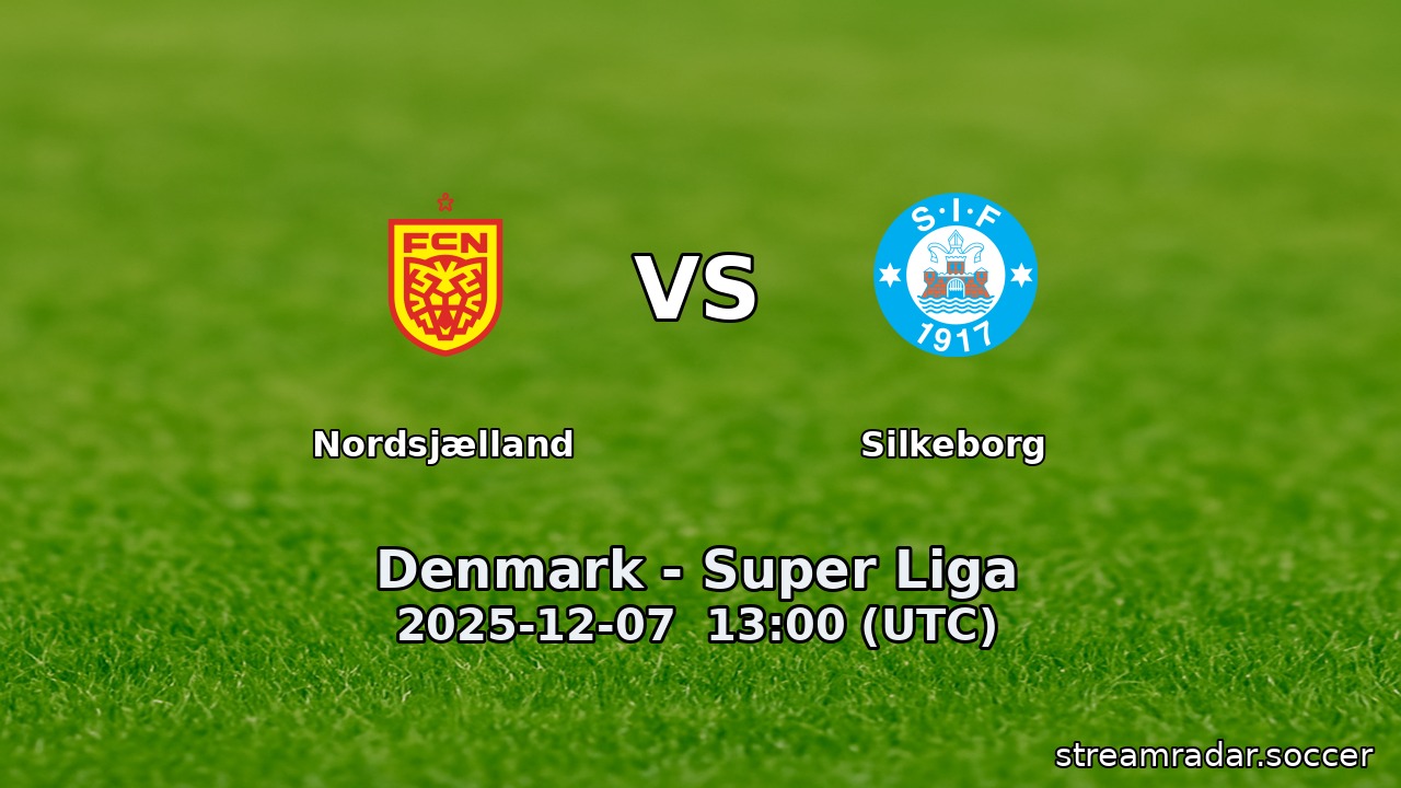 Nordsjælland vs Silkeborg