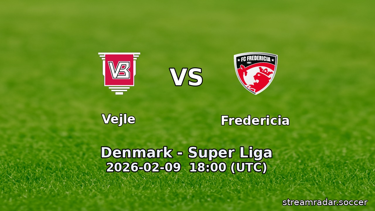 Vejle vs Fredericia