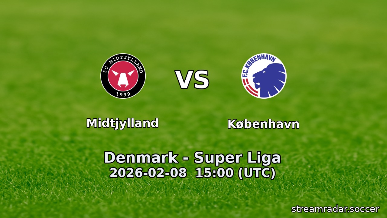 Midtjylland vs København