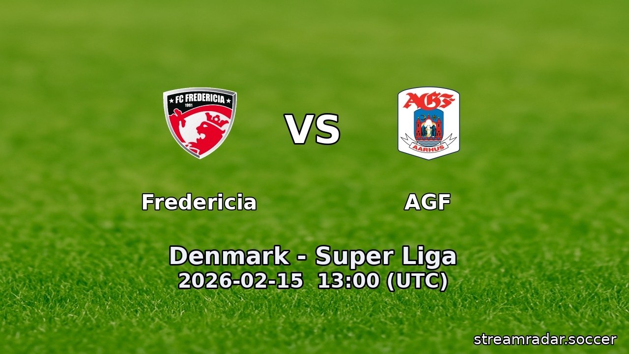 Fredericia vs AGF