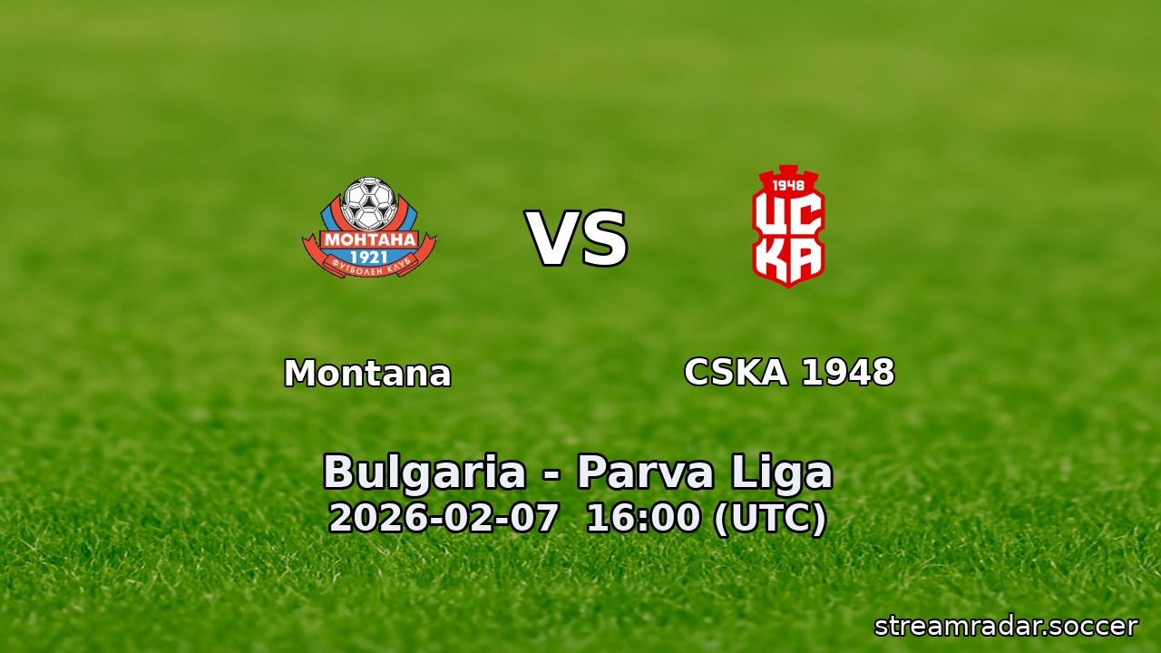 Montana vs CSKA 1948