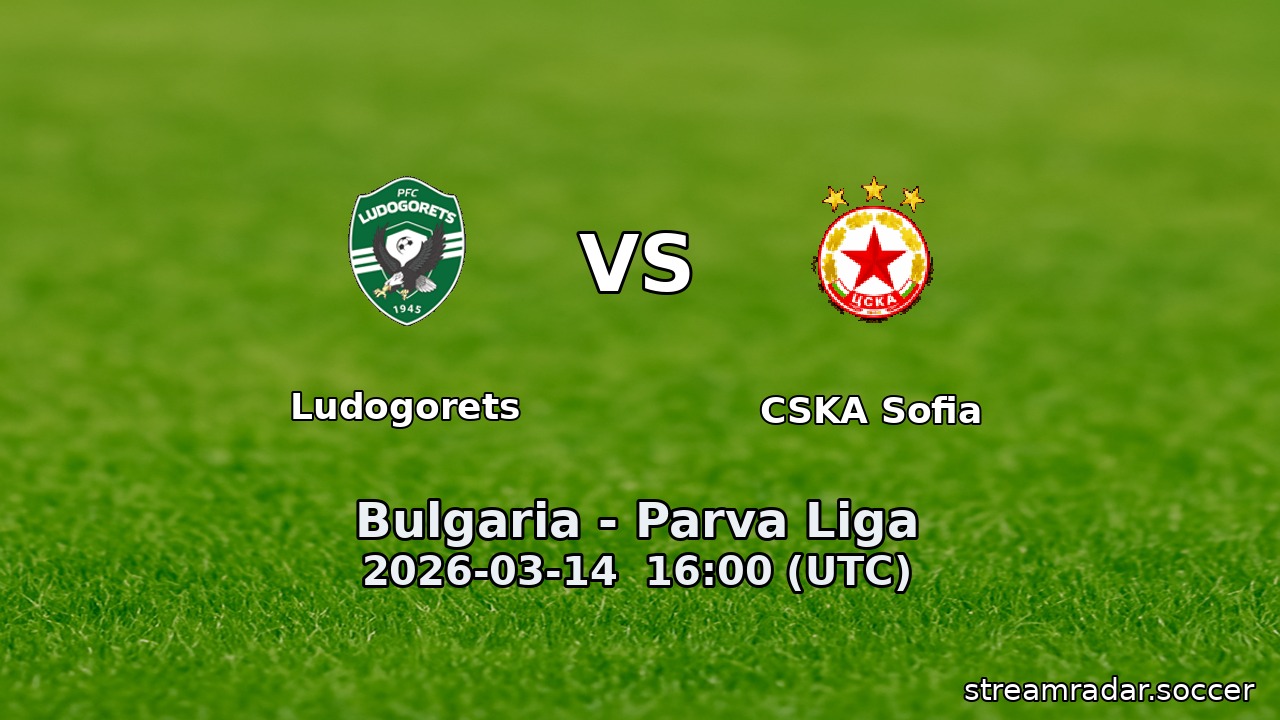 Ludogorets vs CSKA Sofia