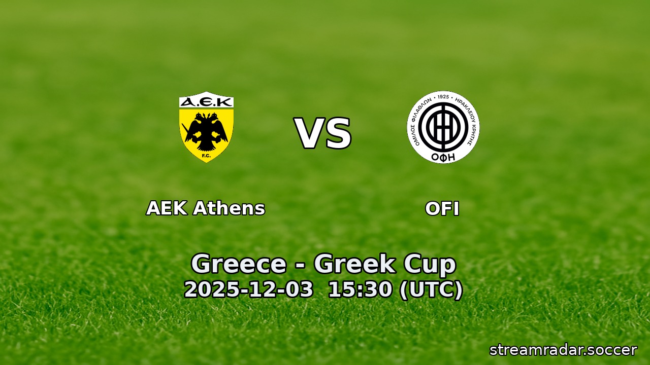 AEK Athens vs OFI