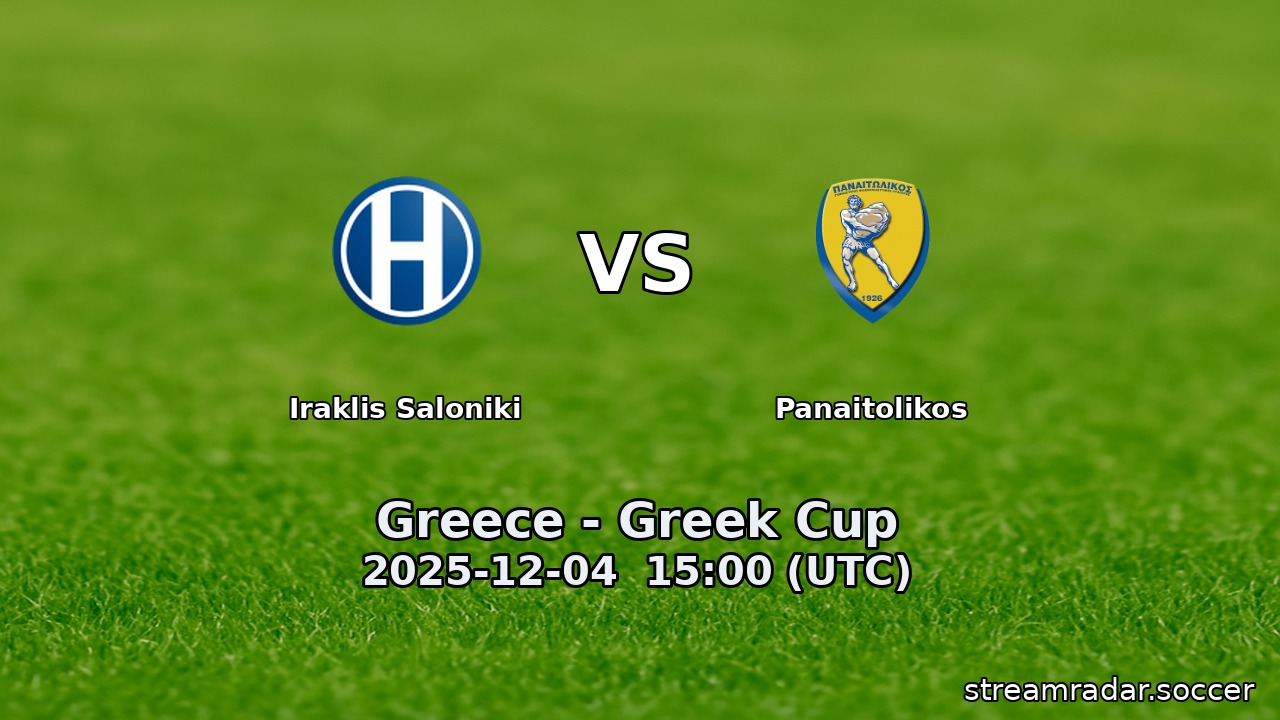 Iraklis Saloniki vs Panaitolikos