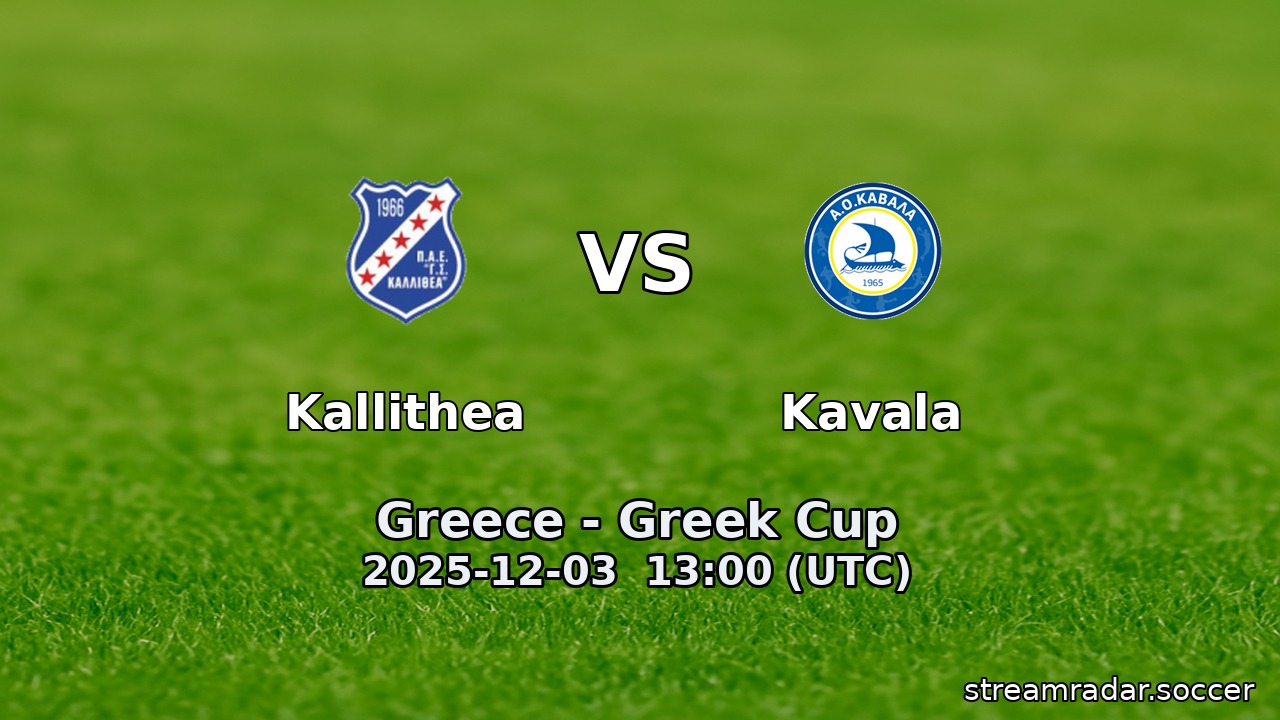 Kallithea vs Kavala