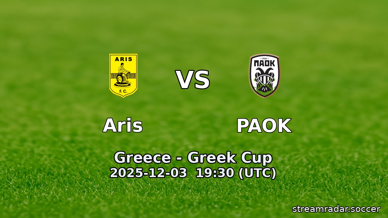 Aris vs PAOK