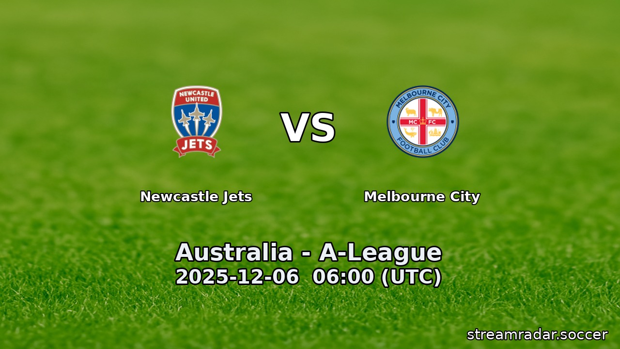 Newcastle Jets vs Melbourne City