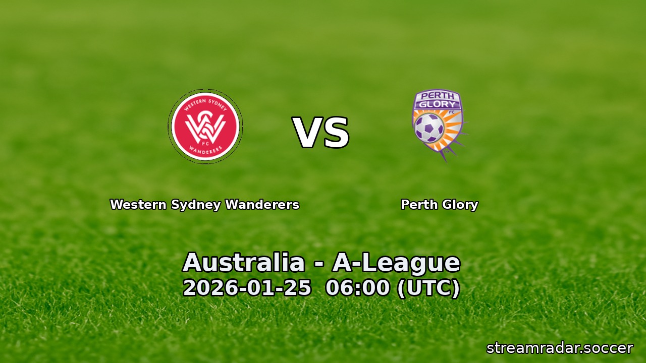 Western Sydney Wanderers vs Perth Glory