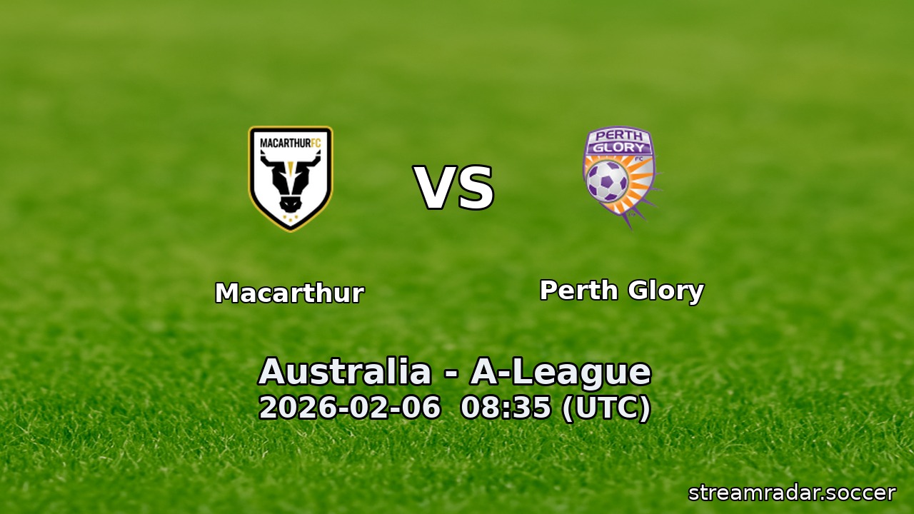 Macarthur vs Perth Glory