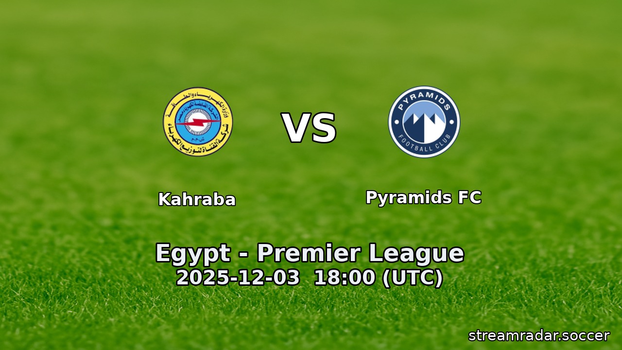 Kahraba vs Pyramids FC